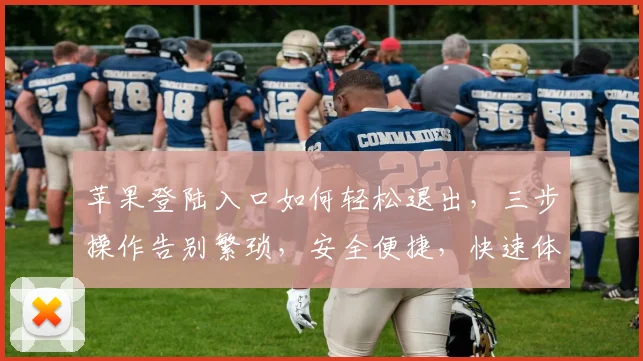 苹果登陆入口如何轻松退出，三步操作告别繁琐，安全便捷，快速体验